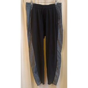 Oakley Men's Black/White Drawstring‎ Jogger Pants Size Large